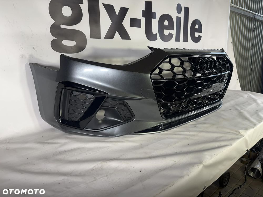 Audi A4 B9 Lift S line Zderzak Przód Przedni PDC LZ7S 2020-2024 - 4