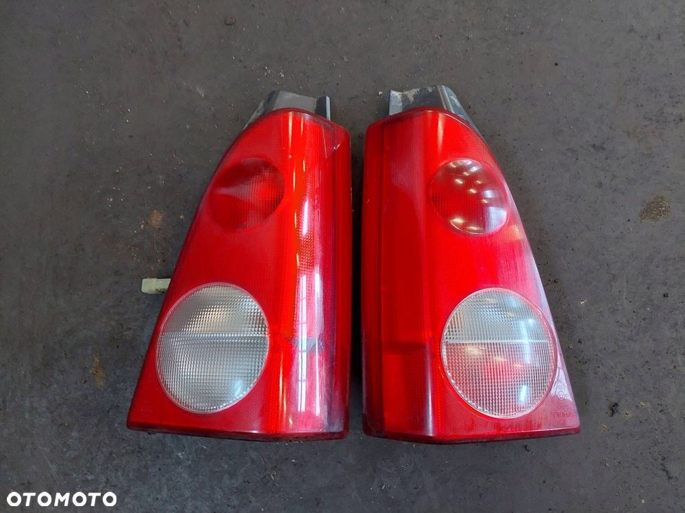ZDERZAK TYŁ + LAMPY TYŁ OPEL AGILA A Z20Z - 6