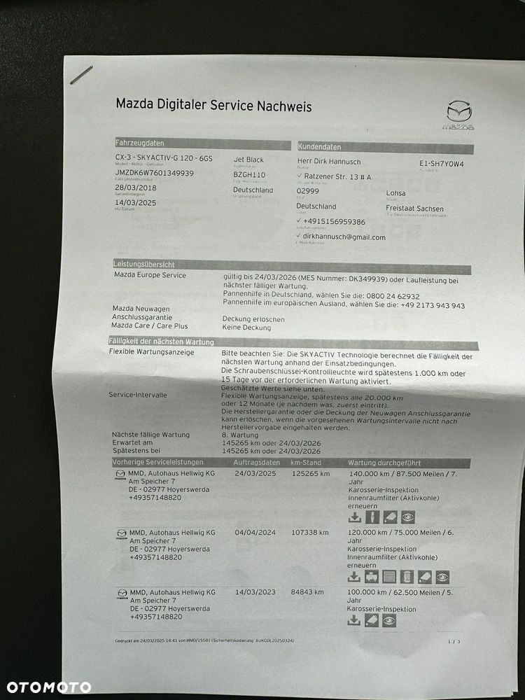 Mazda CX-3 SKYACTIV-G 120 FWD Sports-Line - 36