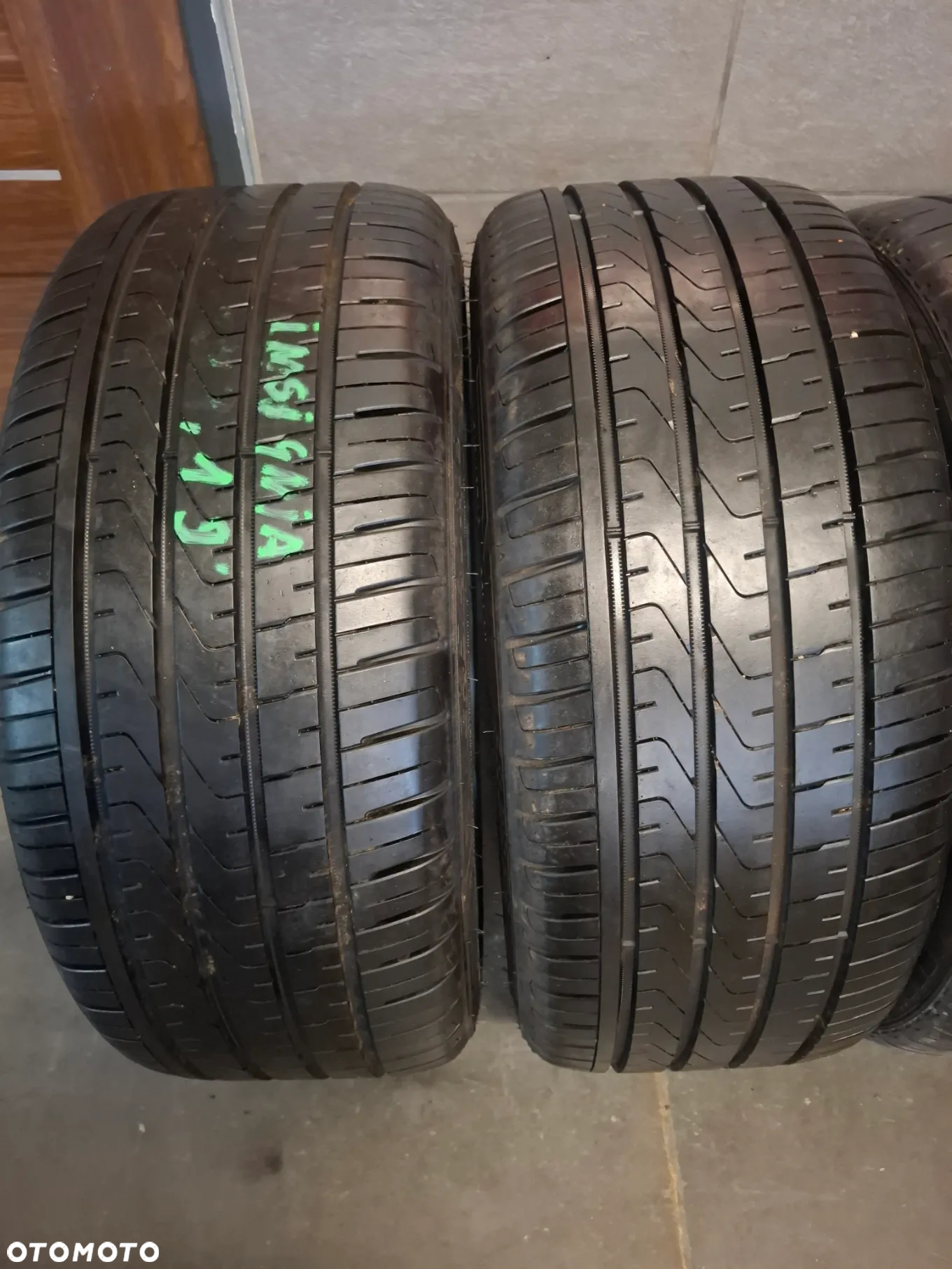 4x koła alufelgi z oponami 19 cali Opel Insignia A lift 245/45 R19 2024 rok bieżnik opon 2x7mm i 2x4,5mm 2019 rok - 2