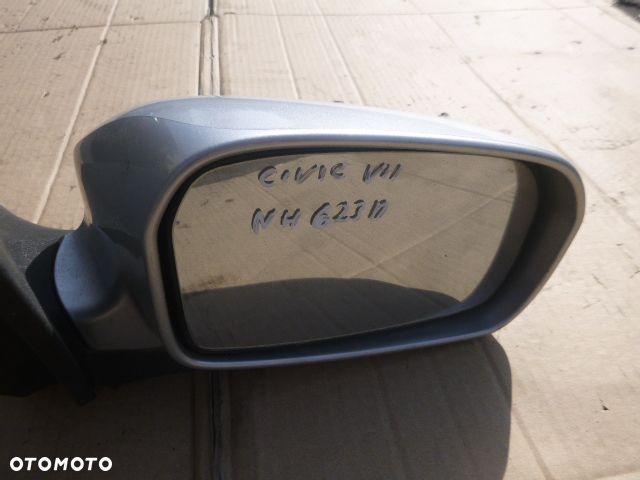 LUSTERKO PRAWE ELEKTRYCZNE HONDA CIVIC VII 5D HB KOLOR NH623M 5 PINÓW - 5