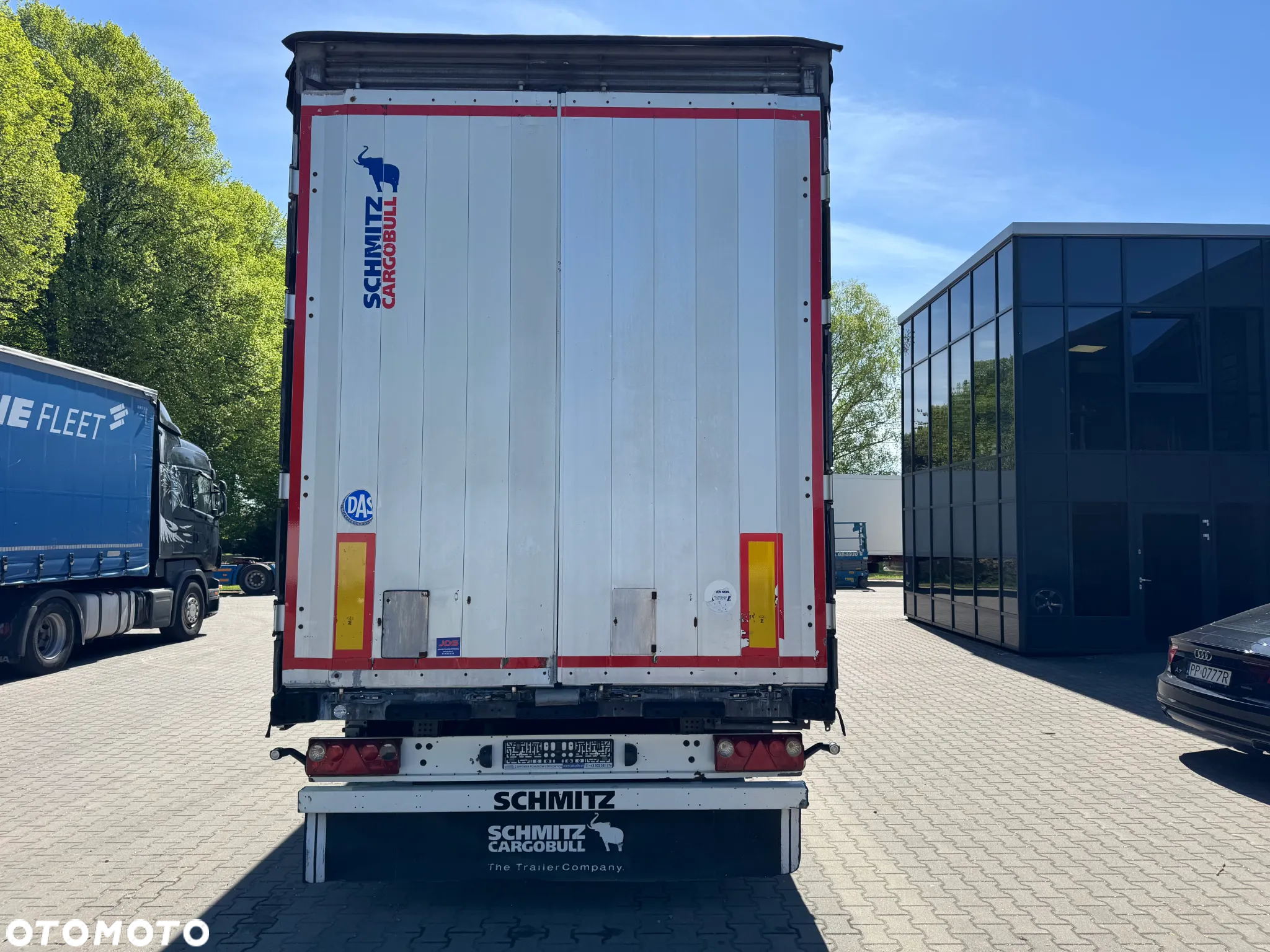 Schmitz Cargobull VARIOS 2,70-3-05m,  oś podnoszona!! 385/55R22,5 - 8