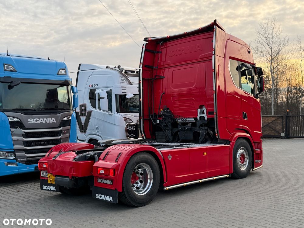 Scania 580s Scania z Niemiec ASO kontrakt serwisowy idealny stan v8 4x2 - 12