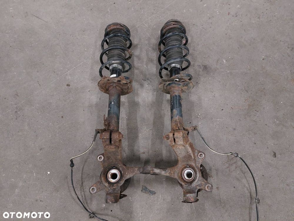 AMORTYZATOR SPRĘŻYNA ZWROTNICA LEWY PRZÓD + PRAWY PRZÓD CITROEN C1 I - 5