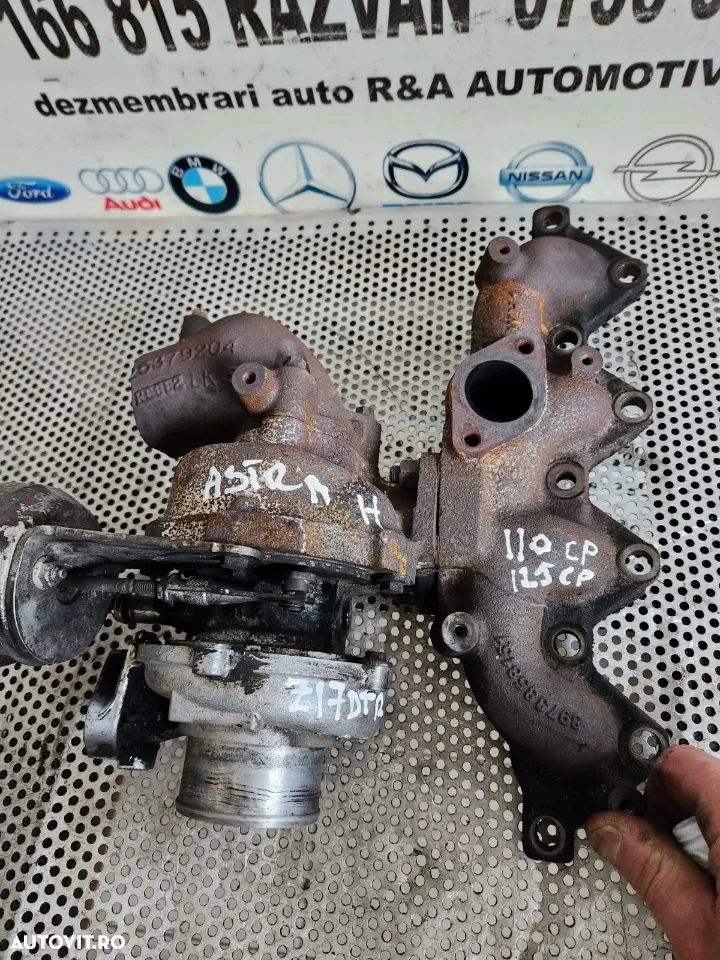 Turbo Turbina Opel Astra H Meriva Zafira B Corsa D 1.7 Cdti Euro 4 Cod -3711 Motor Z17DTR 125 CP - - 7