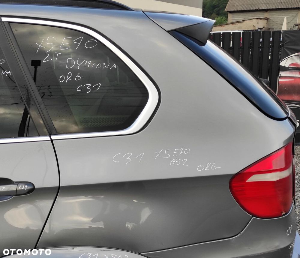 ĆWIARTKA BŁOTNIK LEWY TYŁ TYLNY BMW X5 E70 A52 SPACEGRAU ORG LAKIER