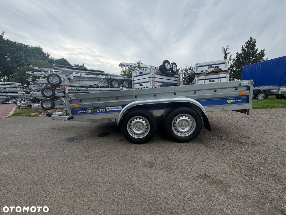 Inny Przyczepa Vesta Cargo 30 300x150 2 osie 1500kg hamowana dwuosiowa DOSTAWA - 6