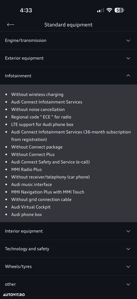 Audi A8 A8L 3.0 55 TFSI quattro Tiptronic - 23