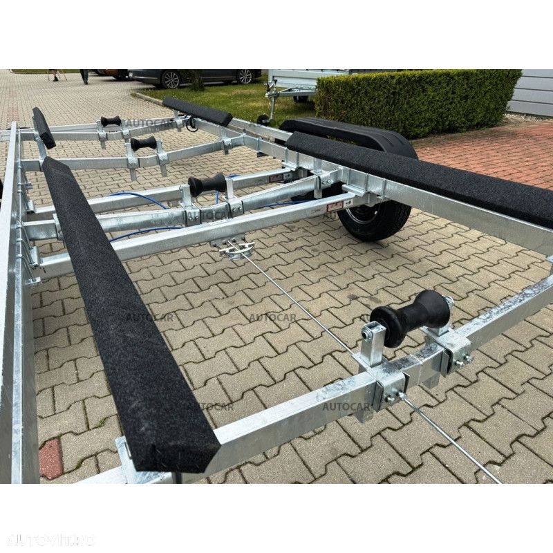 Autocar Remorca pentru transport  barci cu doua axe si frana P3500-8,5 eco - 4