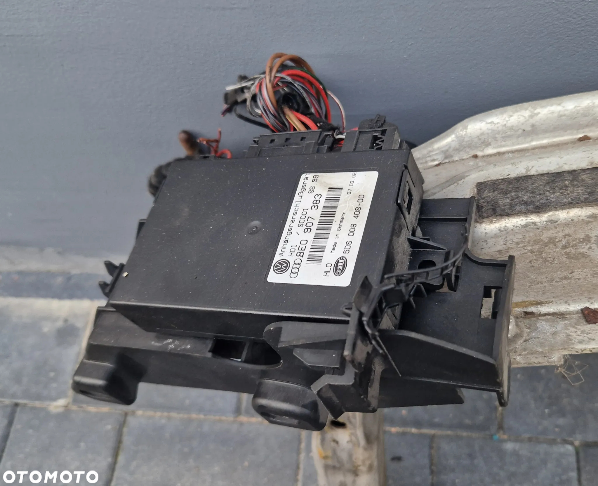 HAK WYPINANY ALKO Z MODUŁEM AUDI A4 B6 - 4