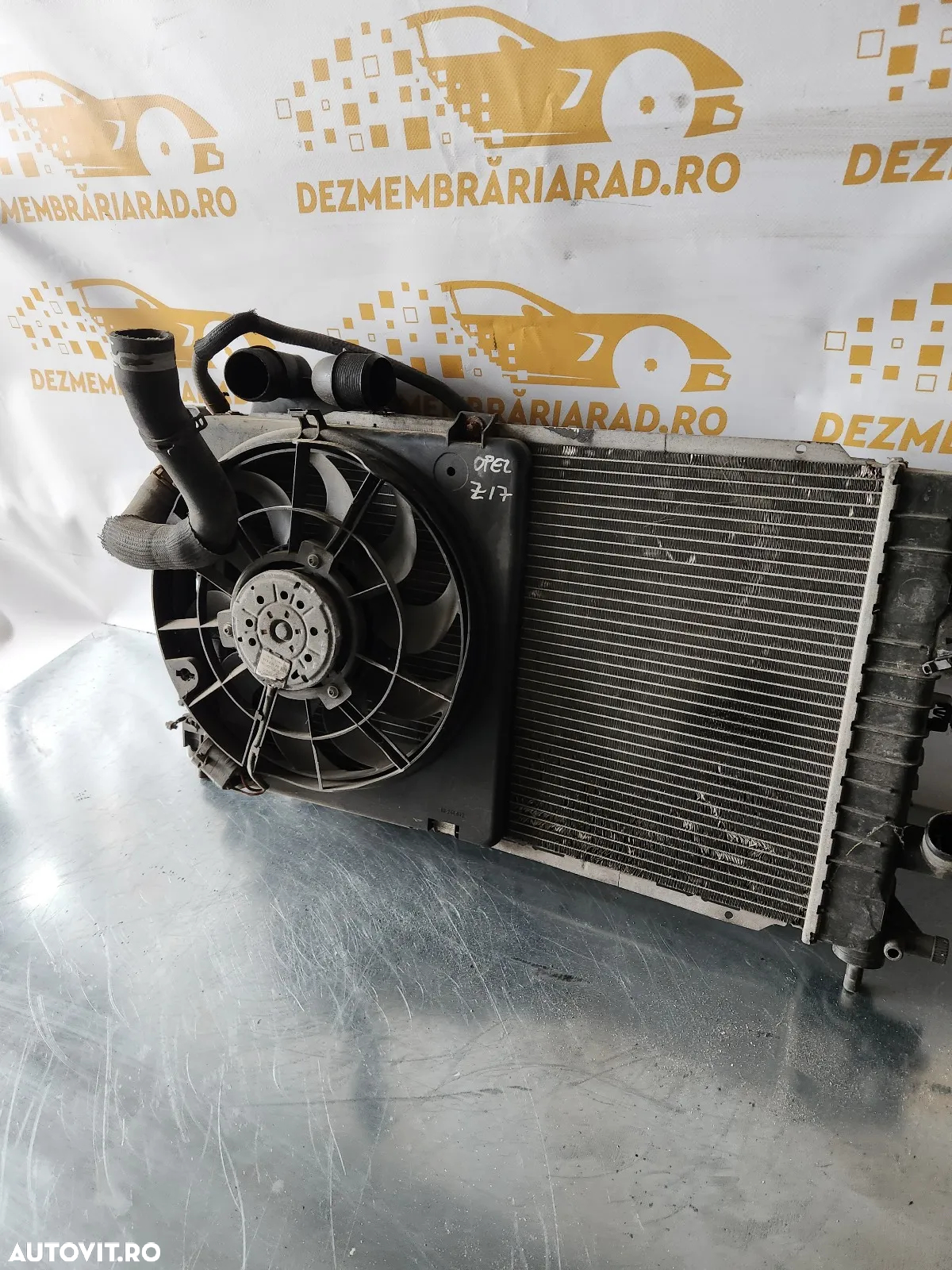 Radiator Racire Apa Antigel Termocupla Electroventilator Opel Astra H Zafira B 1.7 Cdti Cod  Cod - 3
