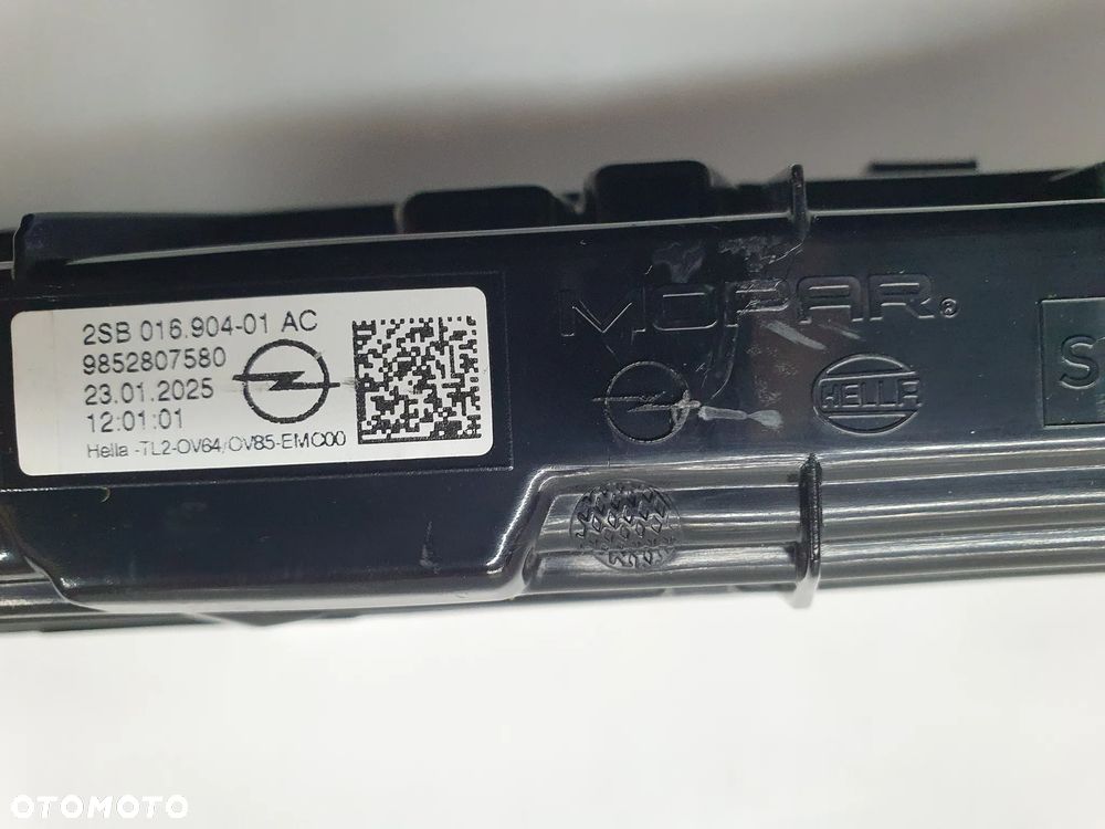 OPEL GRANDLAND X 24+ LAMPA TYŁ LEWA PRAWA BLENDA ORYGINAŁ EU!!! - 19