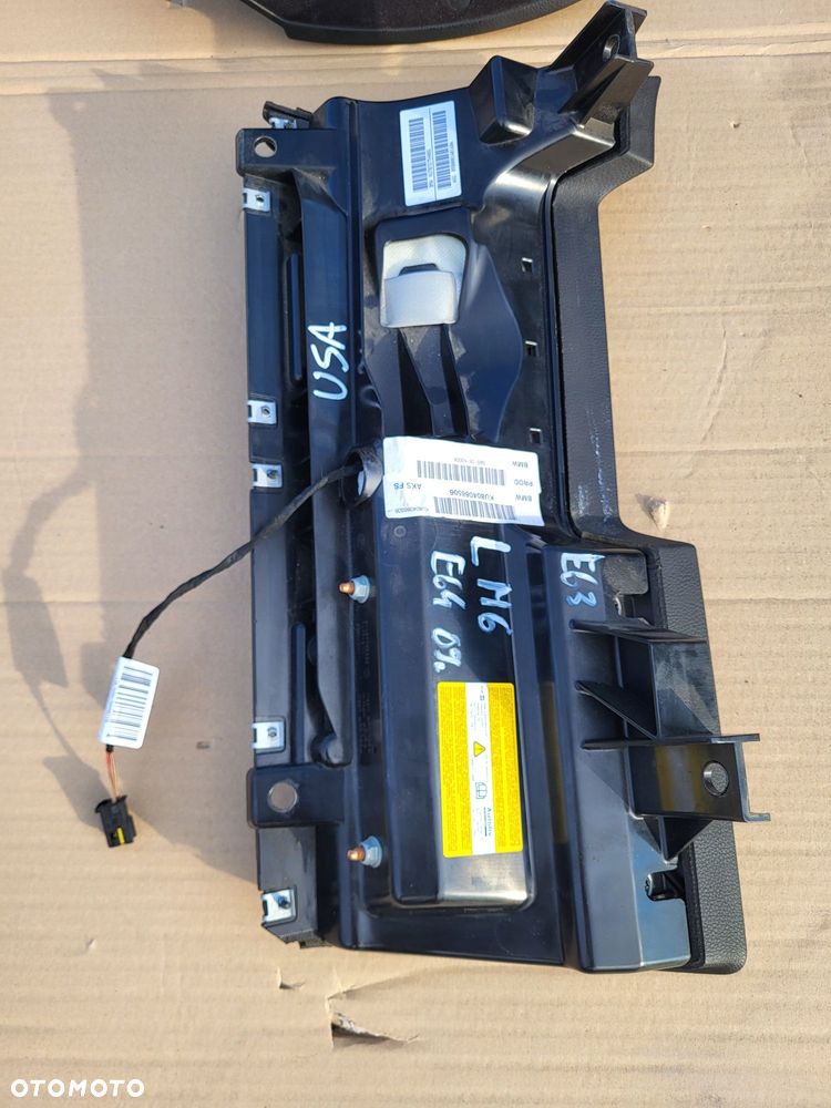 Poduszka Airbag Kolanówka Lewa Prawa BMW 6 m6 e63 e64 - 4