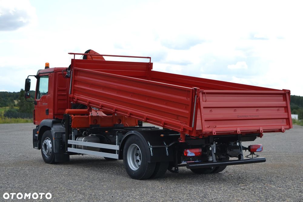 Mercedes-Benz Atego Antos Axor Actros Nowy 3-stronny Wywrot Kiper Wywrotka HDS Żuraw Producent Nadwozi KIPPER TECHNIK - 13