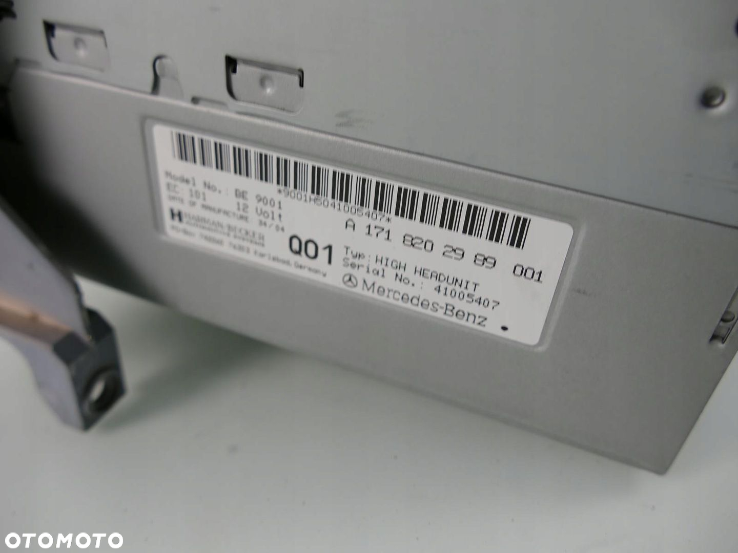 MERCEDES SLK R171 RADIO CD FM NAWIGACJA COMAND - 7