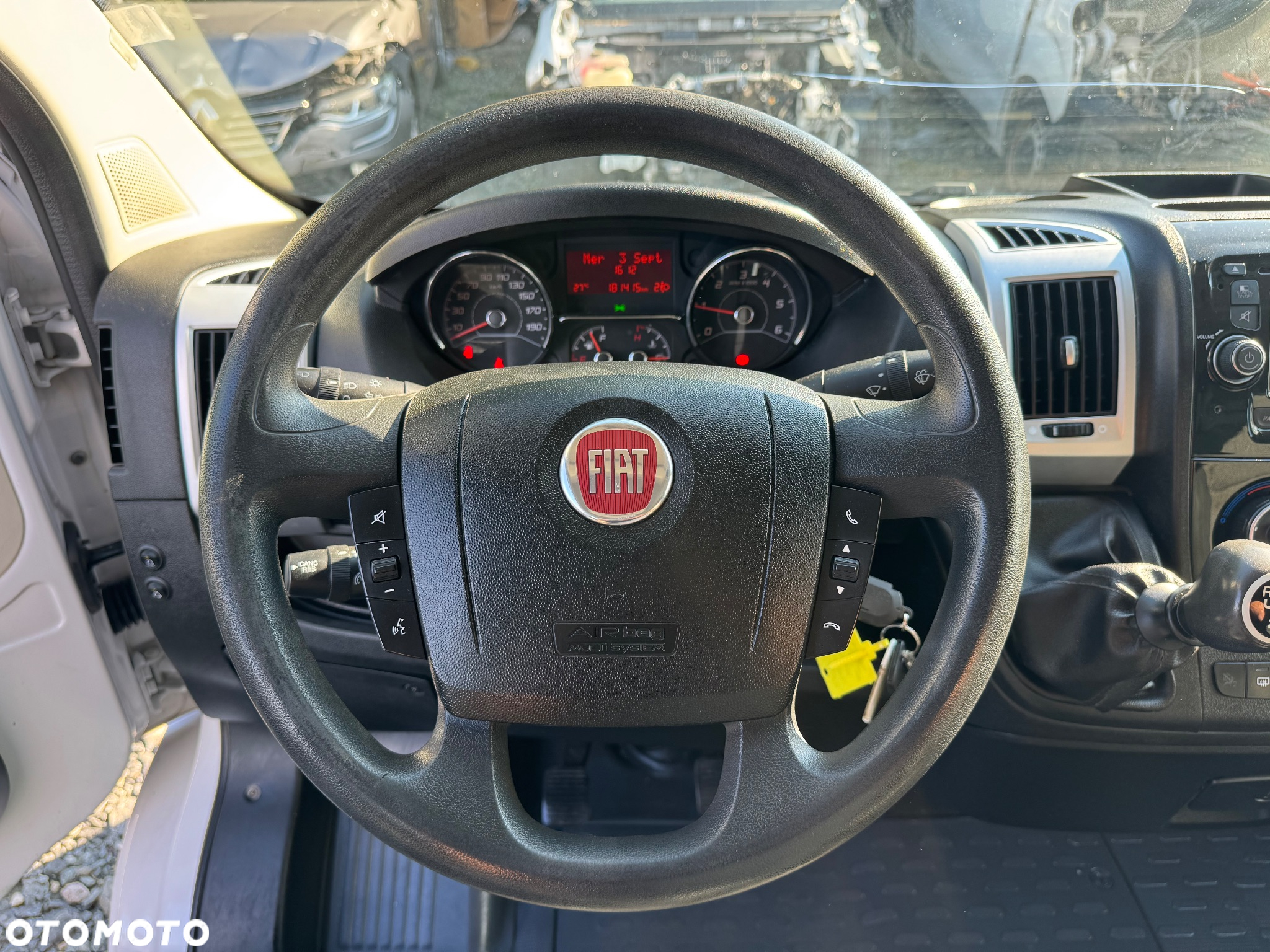 Fiat DUCATO BRYGADÓWKA 2.3jtd 131KM 181tys.km KLIMA, czujniki parkowania, tempomat, kamera, świeżo sprowadzony, OKAZJA!!! - 19