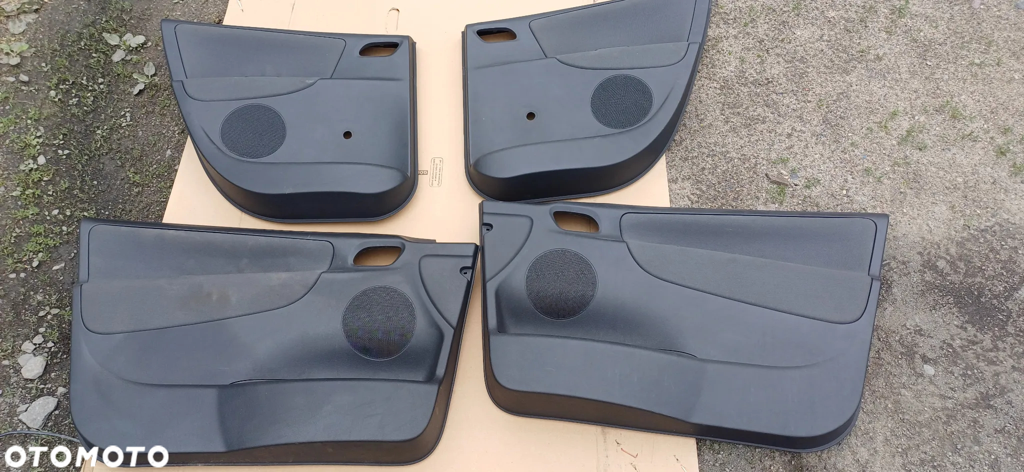 peugeot 207 sw lift boczki tapicerki drzwi 4sztuki komplet - 6