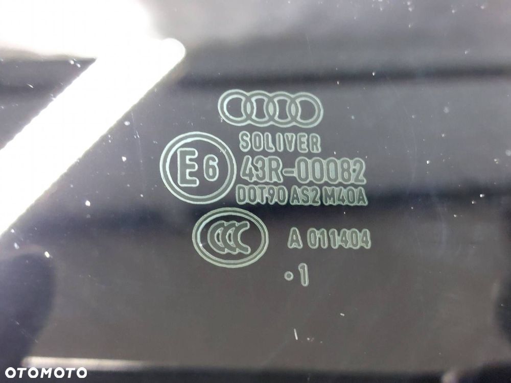 SZYBA DRZWI PRAWY TYŁ AUDI A7 4G - 2