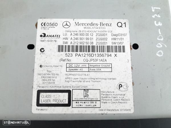 Auto Radio Mercedes-Benz A-Class (W176) - 2
