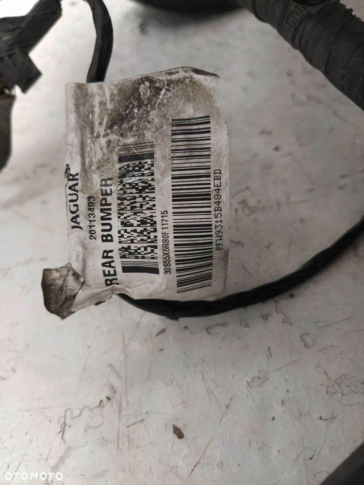 JAGUAR XJ XJ-R X351 CZUJNIK RADAR MARTWEGO POLA MOCOWANIE WIĄZKA KABEL TYŁ TYLNEGO ZDERZAKA PDC ORYGINAŁ - 5