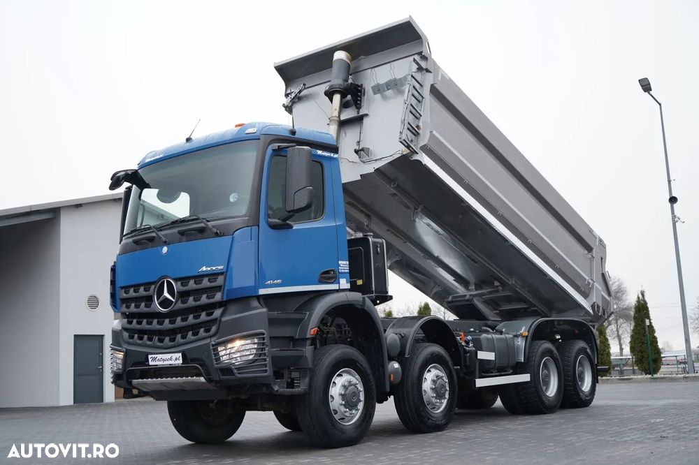 Mercedes-Benz ACTROS 4145 / 8X8 / ​​​​BASCULĂ SPATE / KH-KIPPER 6 M / AUTOMATĂ / EURO 6 - 1