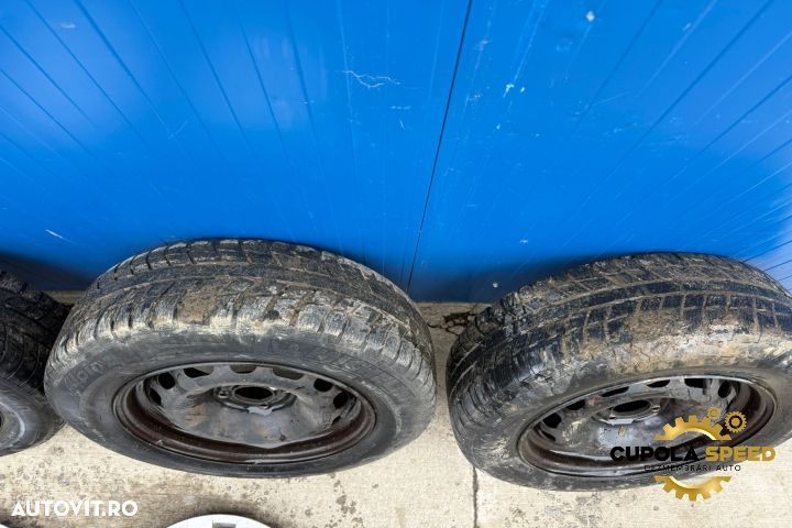 Jante tabla cu anvelope 195/65/ R15 195/65 R15 Citroen Berlingo 2 [2t - 7