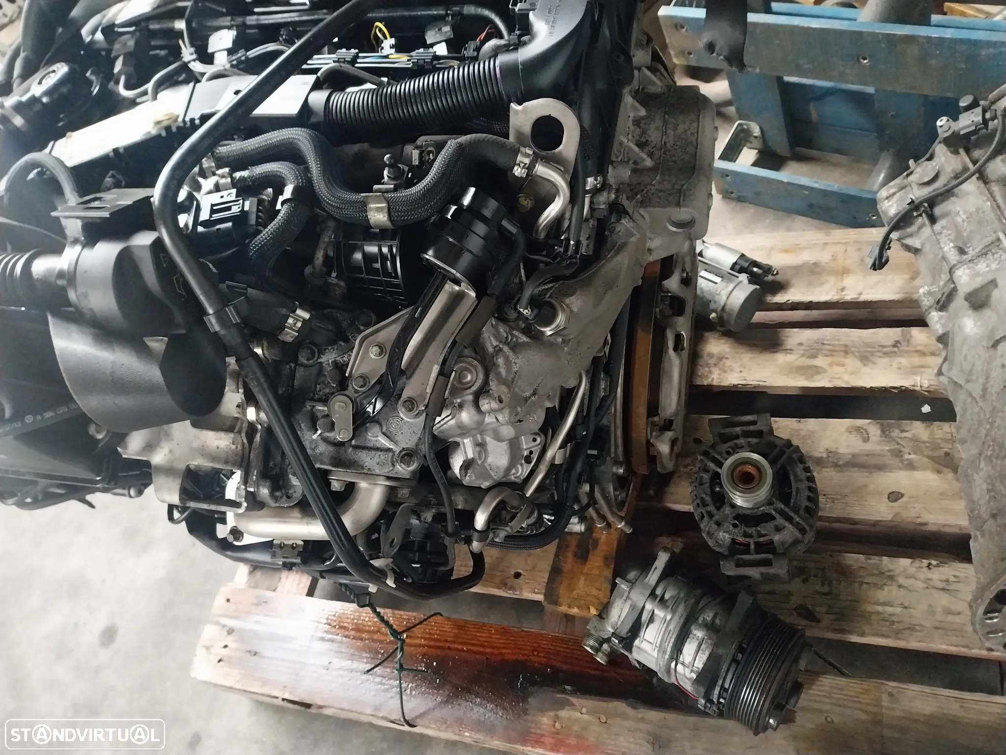 Motor Mercedes sprinter 313 cdi ano 2013 Ref: 651 955 - 2