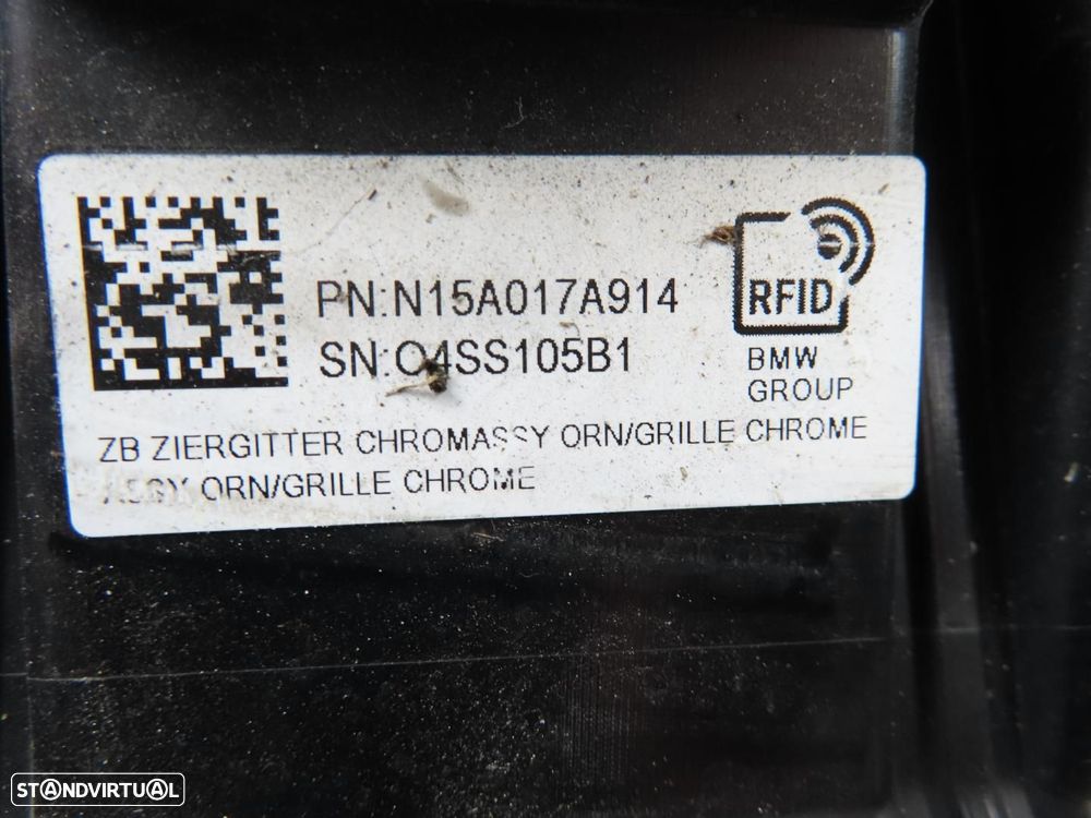 Grelha Frontal Parachoques Frente Usado / Original BMW 5 (G60)/BMW 5 Touring (G6... - 9