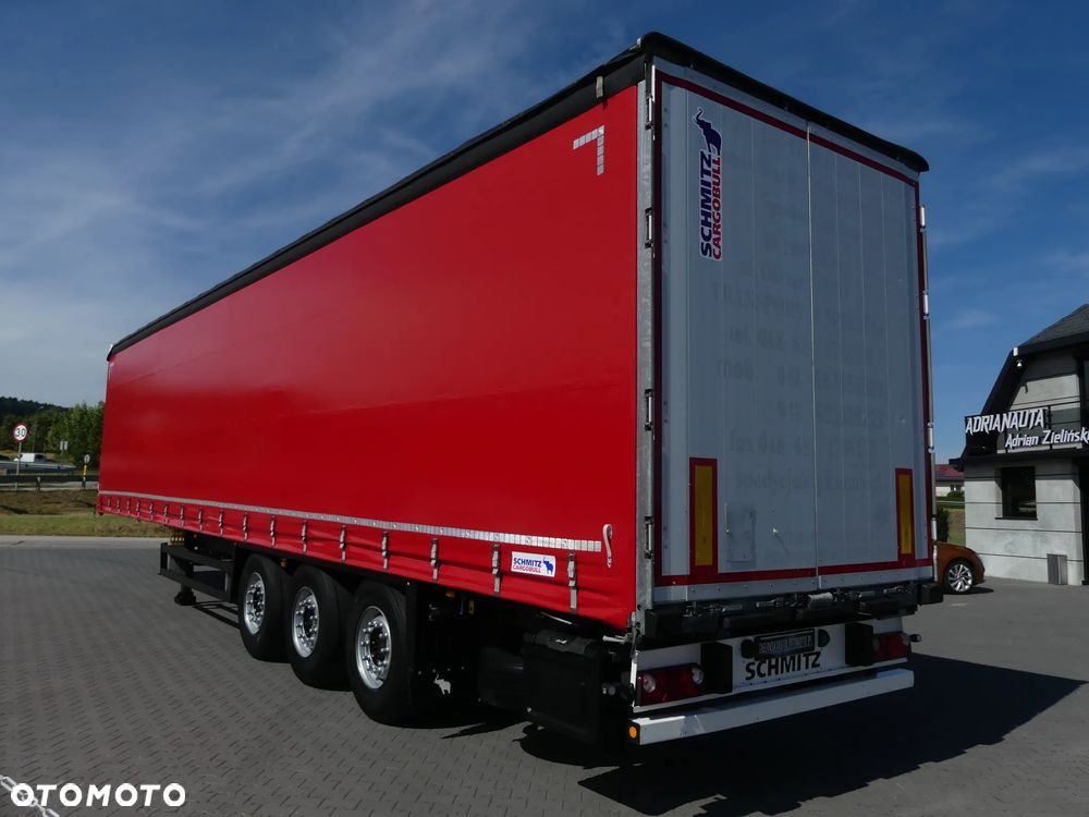 Schmitz Cargobull FIRANKA / OŚ PODNOSZONA /  STANDARD / ZADBANA / - 7