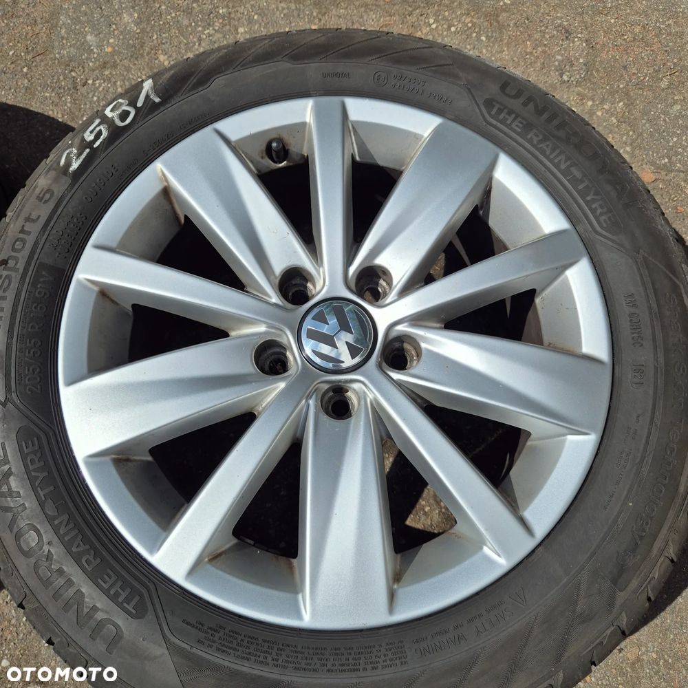 LATO KOŁA 205/55 R16 VW GOLF CADDY PASSAT AUDI A3 A4 OCTAVIA LEON TOURAN - 5