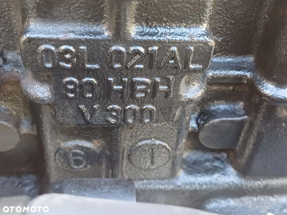 Dół silnika 1.6 TDI CAY Blok silnika Wał tłoki 03L021AL  80HBH V300 - 3