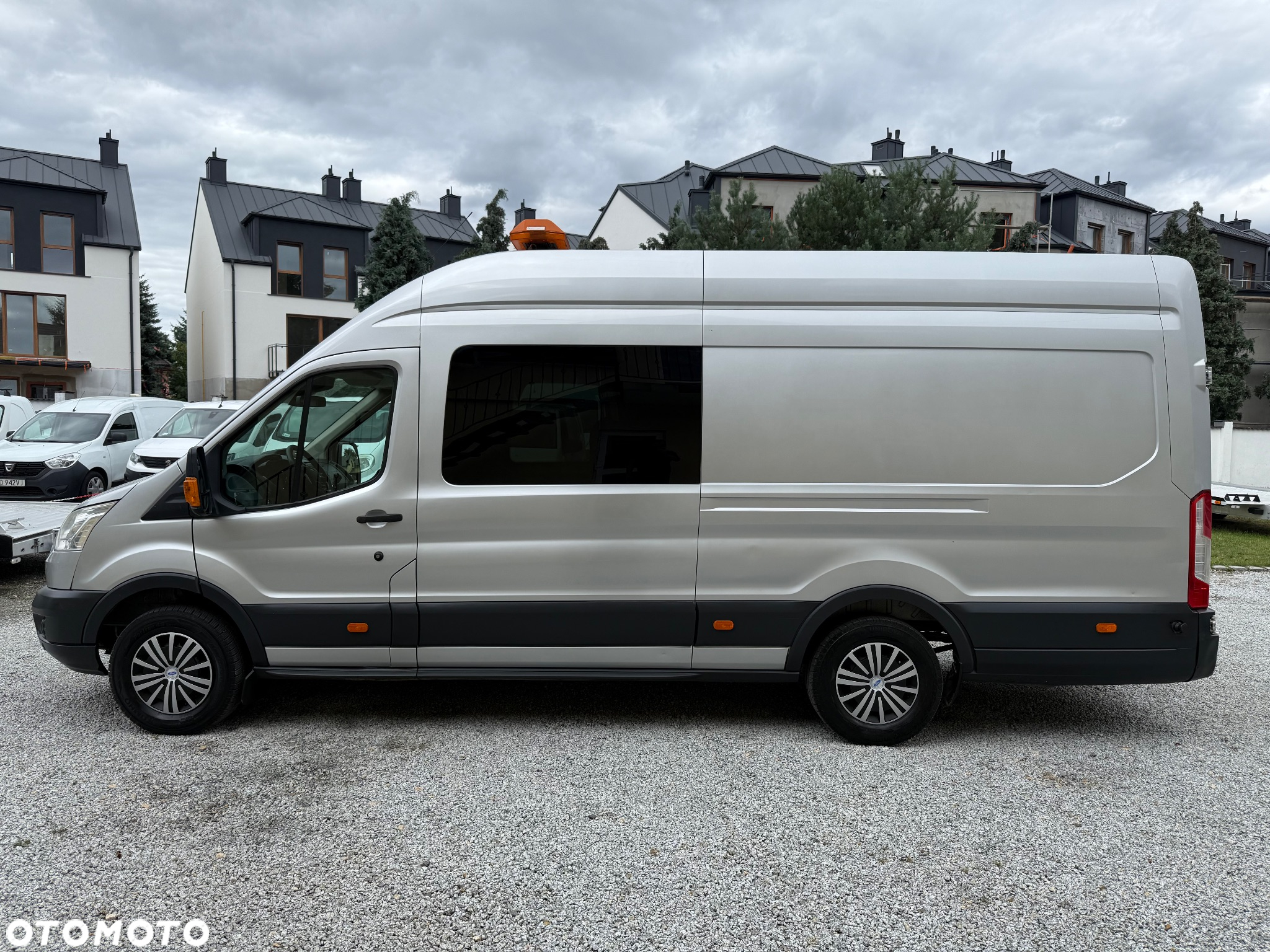 Ford Transit Furgon Brygadowy 7 osobowy L4H3 Jumbo, Kamera, Hak, FV Vat 23% - 7