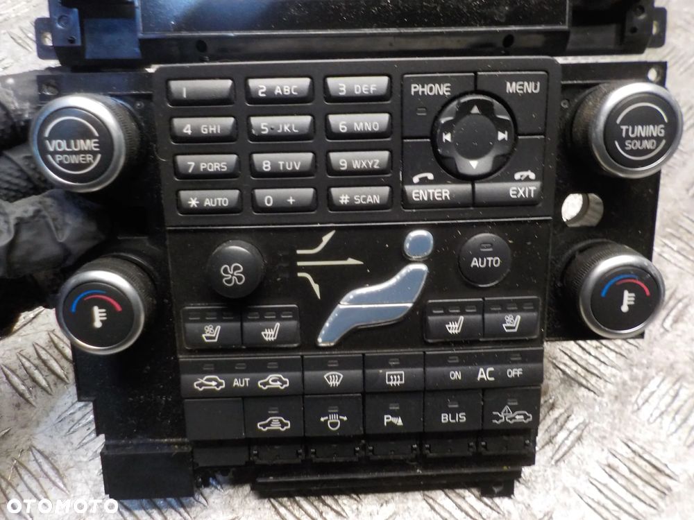 VOLVO S80 II PANEL STEROWANIA KLIMATYCACJI RADIA TELEFONU WYSWIETLACZ 30797715 - 4