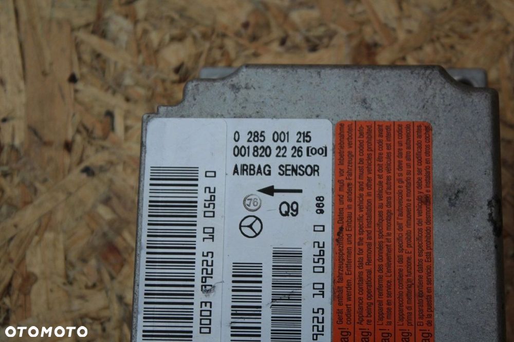 Moduł poduszek AIRBAG Mercedes w220 0285001215 - 2