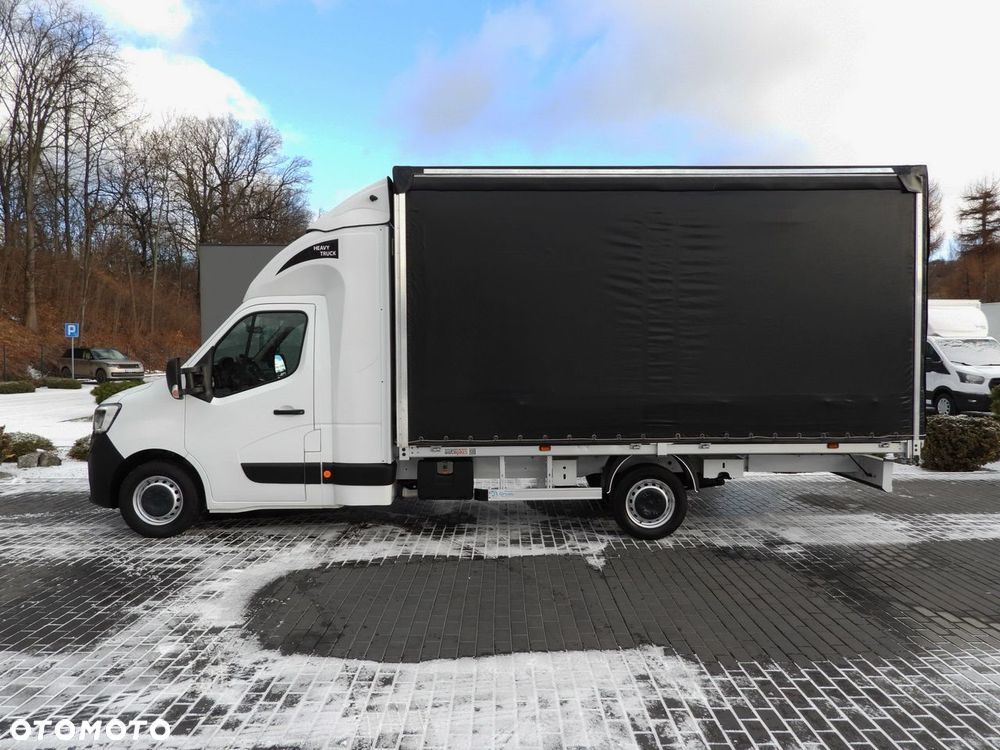 Renault MASTER PLANDEKA 9 PALET WEBASTO TEMPOMAT LEDY PNEUMATYKA KLIMATYZACJA  165KM - 9