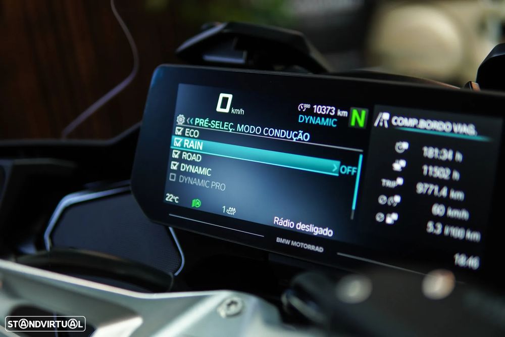 BMW R 1300 RT TRIPLE BLACK  C/ ASA - 16