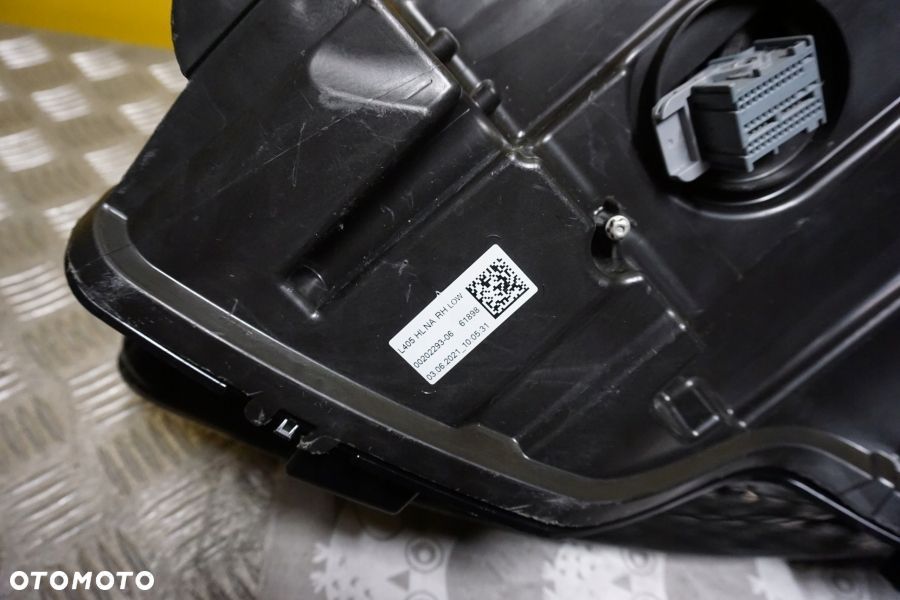 RANGE ROVER L405 VOGUE LIFT 2018- REFLEKTOR LAMPA LOW LED 11PIN PRAWA USA - 8