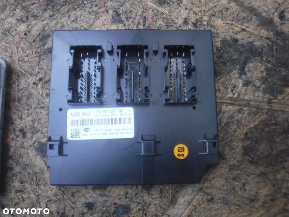 Skoda Superb II 2 Yeti  Vw Seat Audi modul komfortu 1K0937087K 1K0937087AK - 3