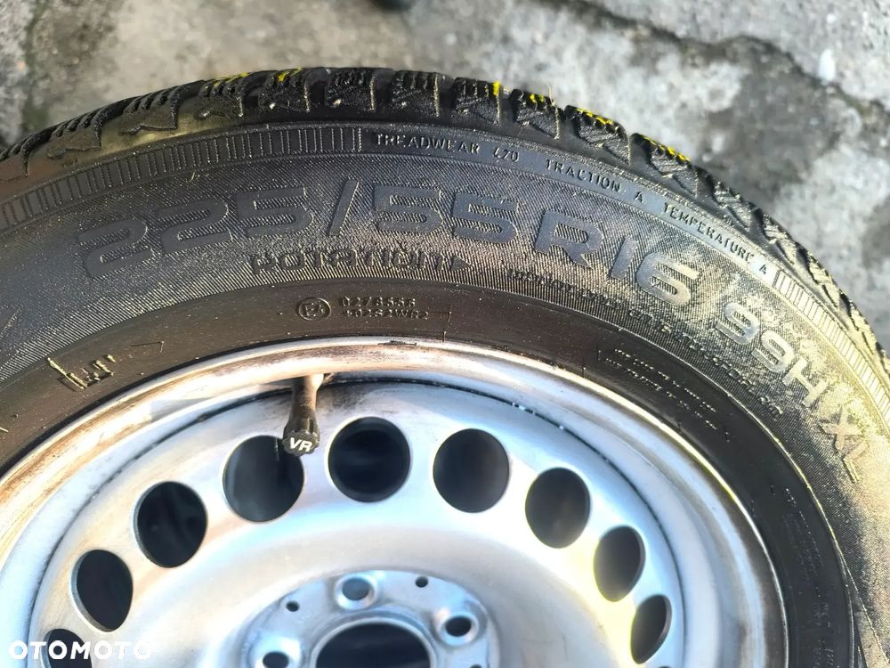 5x112 Koła Zimowe Zima Felgi Stalowe Stal 16 MECEDES E KLASA W210 W211 W212 AUDI A4 B8 B9 6mm Legnica ALU-RAD 225/55 - 7