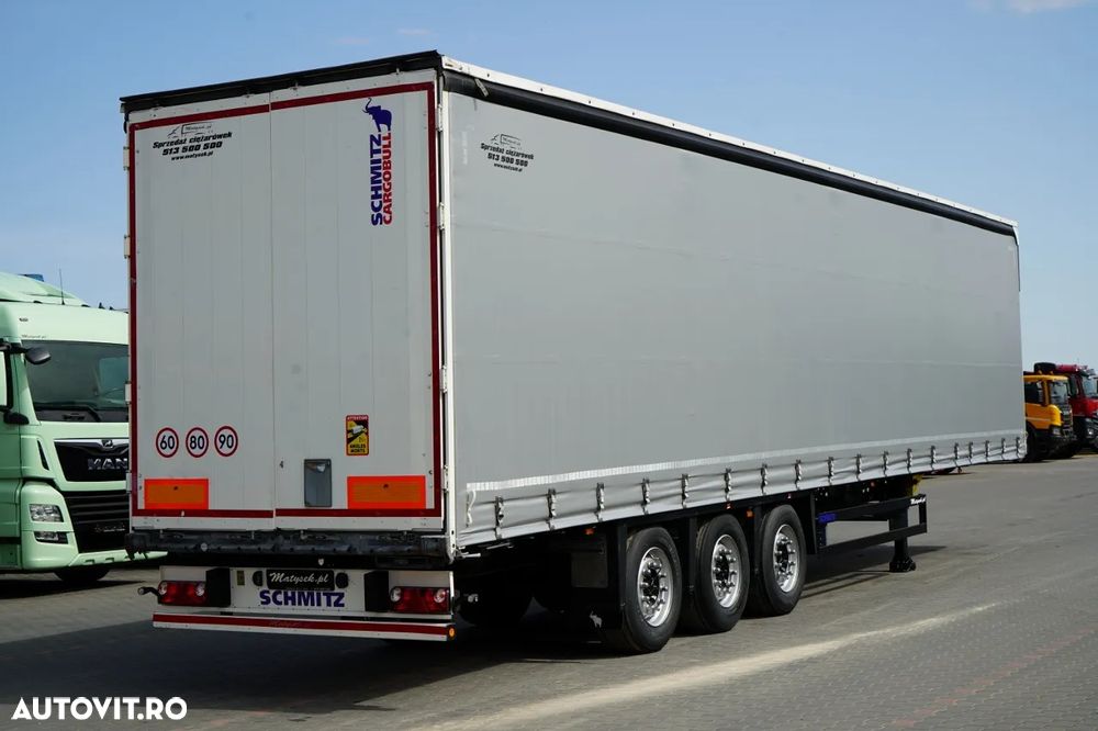 Schmitz Cargobull CURTAIN / JOLODA / TRAILERLODA / VARIOS / 385/55 R22.5 / LVT ROOF - 7