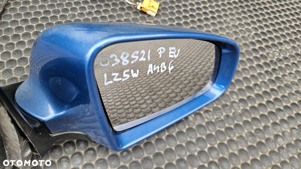 Lusterko Lusterka Zewnętrzne LZ5W Niebieskie Lewe Prawe Audi A4 B6 B7 5 pin Europa - 23