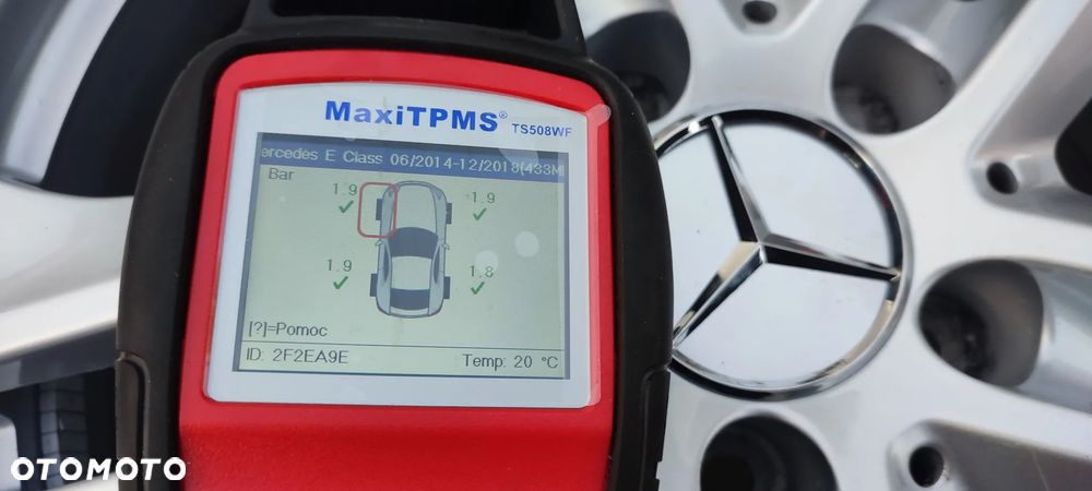 Felgi Aluminiowe Oryg. Mercedes E-Clasa W212 17 Cali 5x112 8jx18 Et48 Ø66,6mm Czujniki Ciśnienia Tpms Bdb !! Starogard Gdański - 16