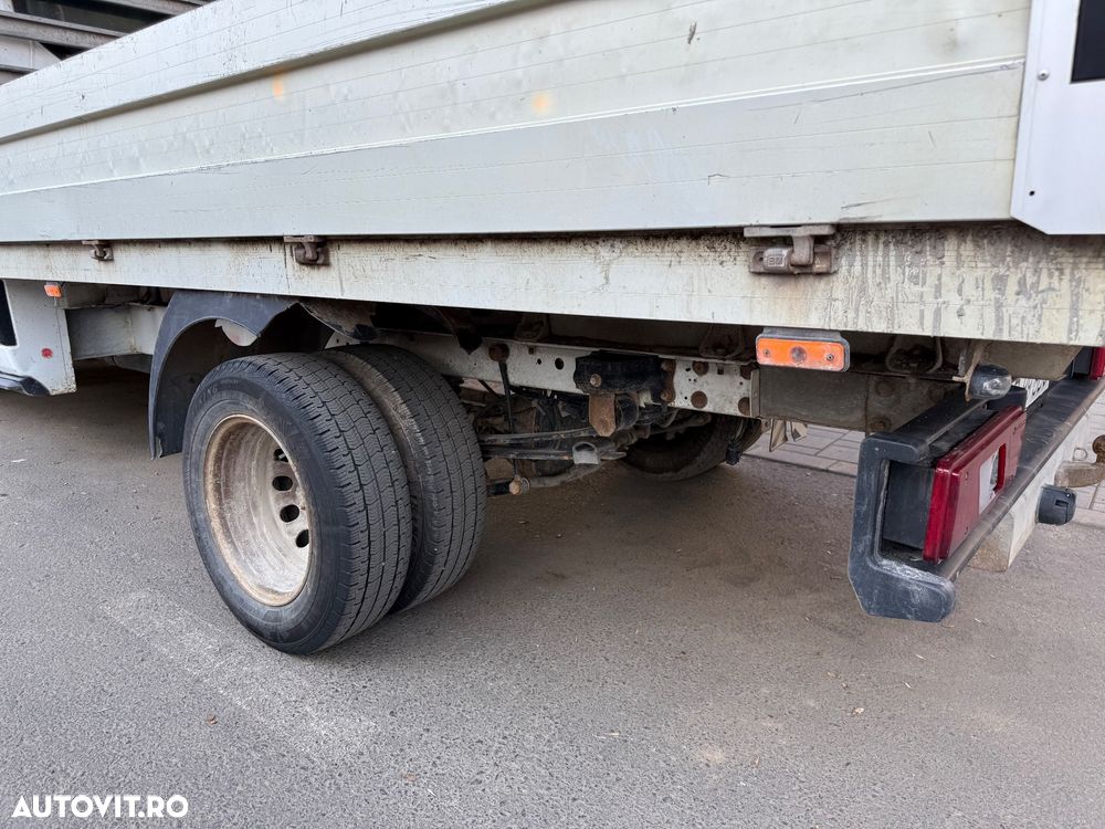 Ford Transit an 2020 L3 Unic Proprietar Dokka 7 locuri punte dubla bena camioneta basculabila NU Mercedes VW IVECO 35c Peugeot 131cai Carte Service Fără probleme - 30