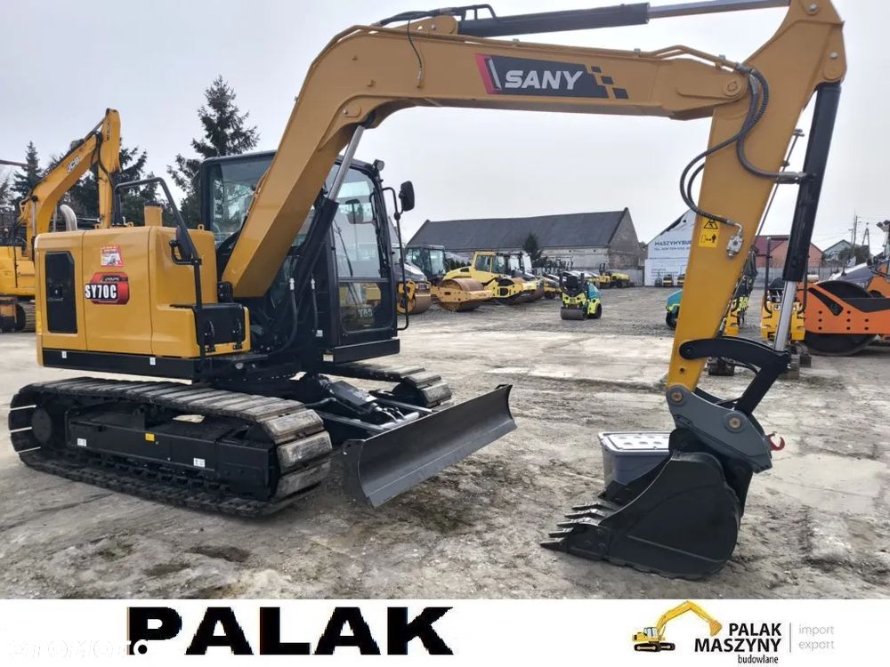 Sany Mini koparka   SANY SY 70 C  NOWA  ,2026  rok - 2
