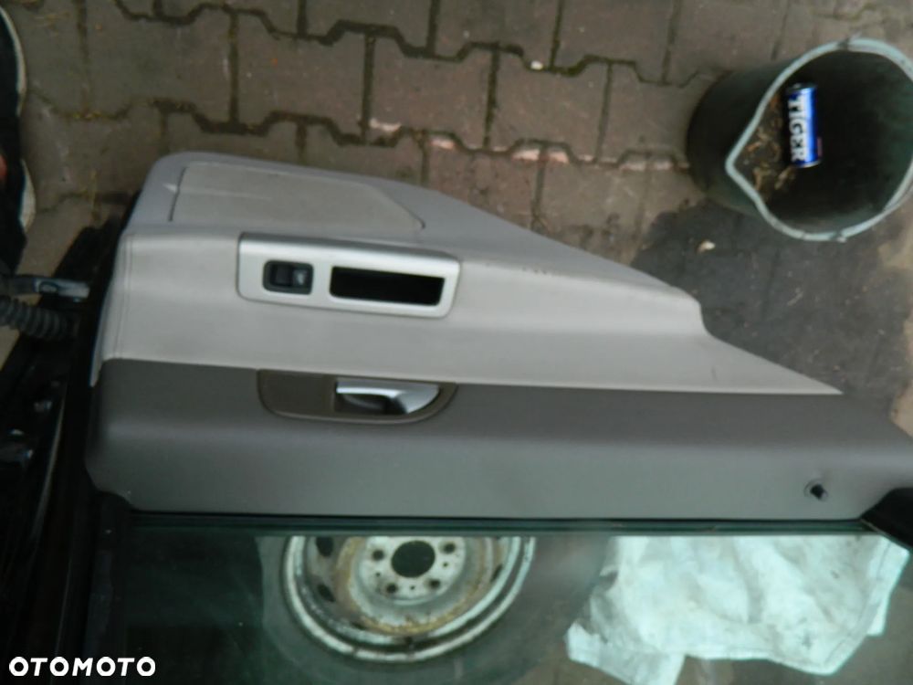 Volvo S40 07 Drzwi Lewe Tył Tylne Czarne Kompletne - 3