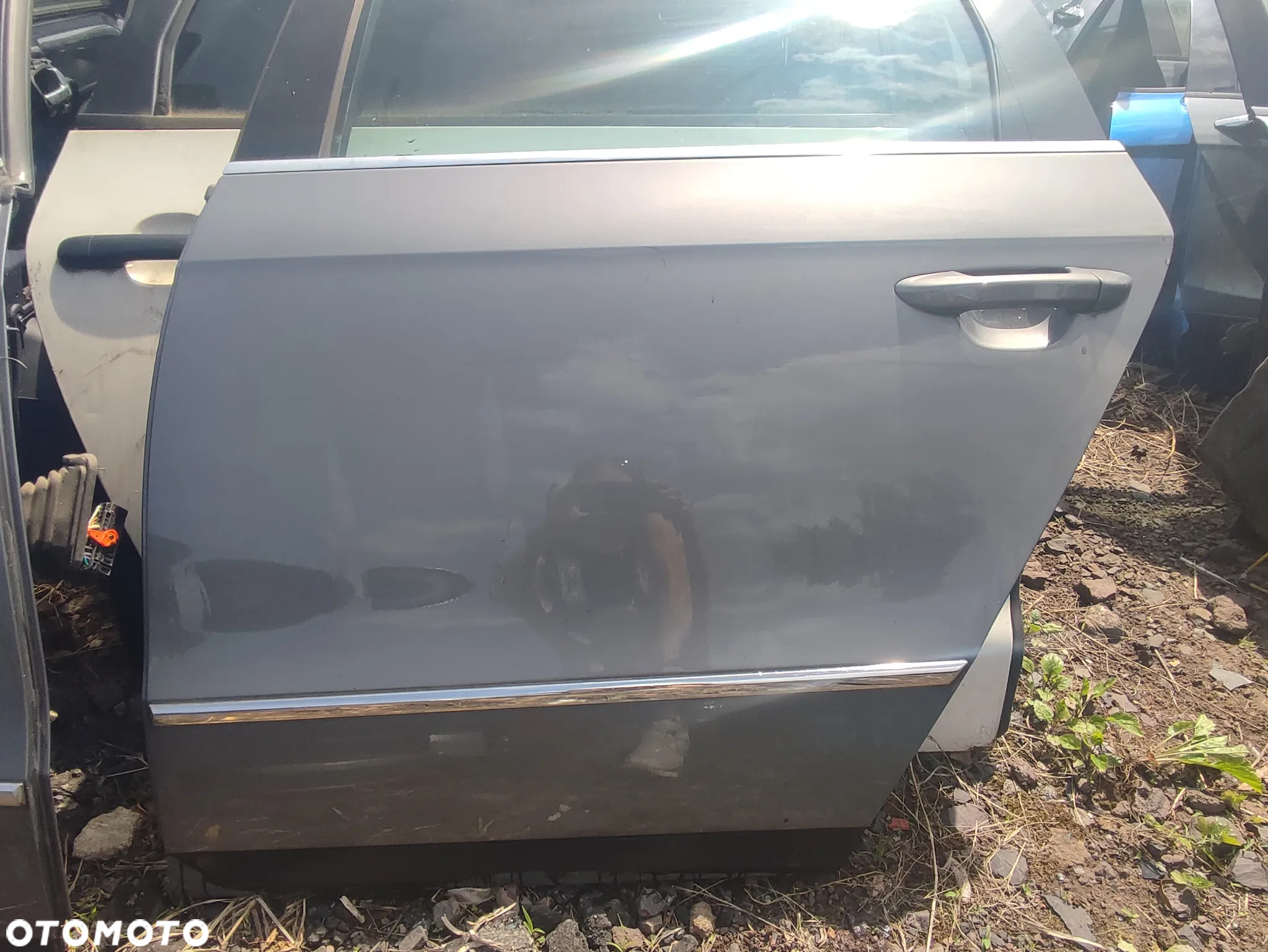 VW Passat B6 Kombi drzwi lewe tył tylne kolor LA7T - 2