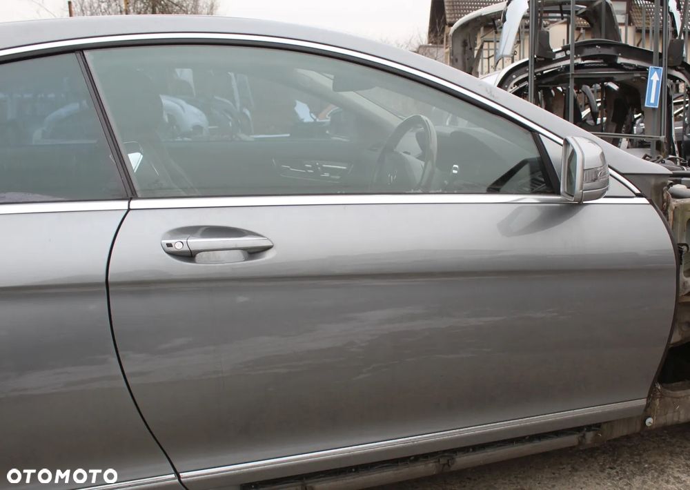 Drzwi prawe lewe stan BDB OE Mercedes W216 C216 Lift C792 gr. lakieru 120 mikron - 2