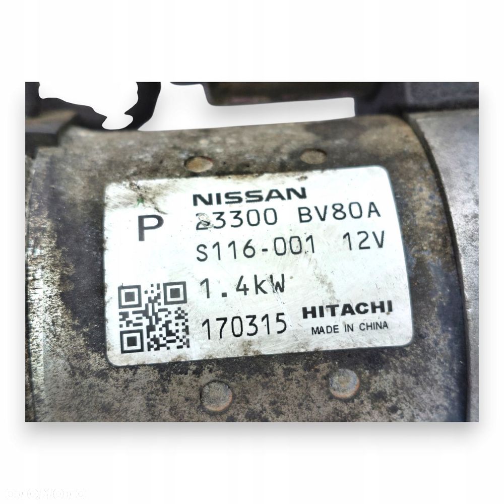 ROZRUSZNIK Nissan Qashqai II Juke 1.6 DIG-T 23300 BV80A S116-001 - 4
