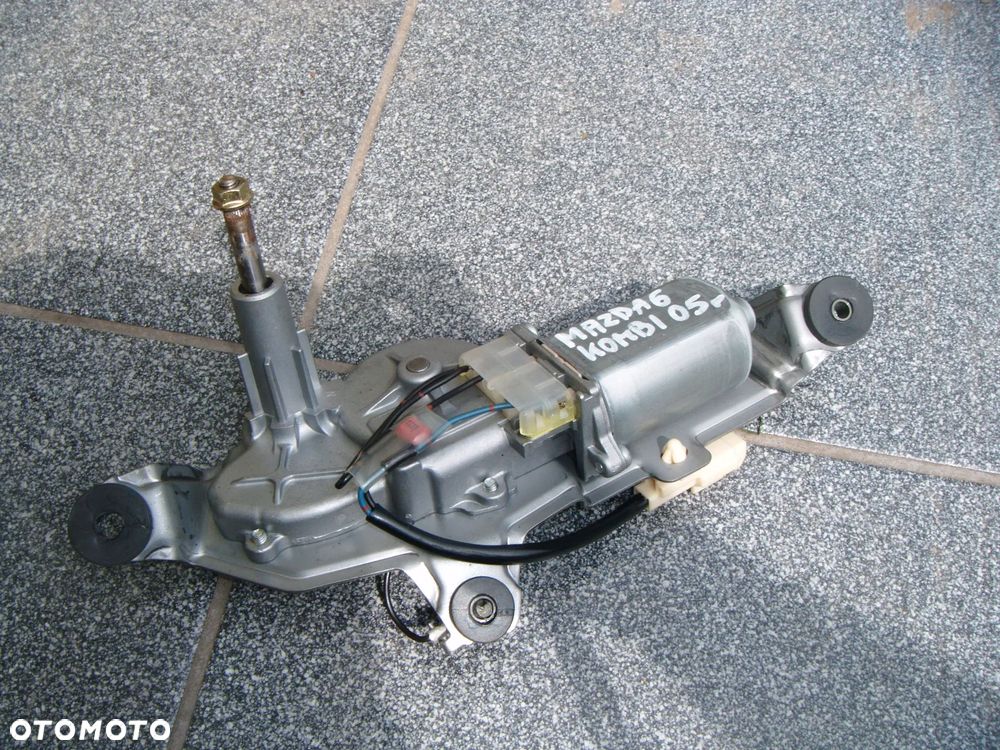 mazda 6 gg kombi 04r silnik wycieraczki tył 621b-67450a - 1