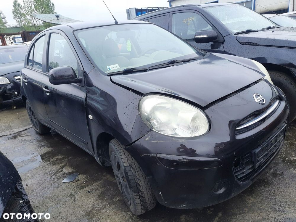 CZĘŚCI Nissan Micra K13 2010-2016 R 1.2 BENZYNA SILNIK  HR12DE LAK GAB - 2
